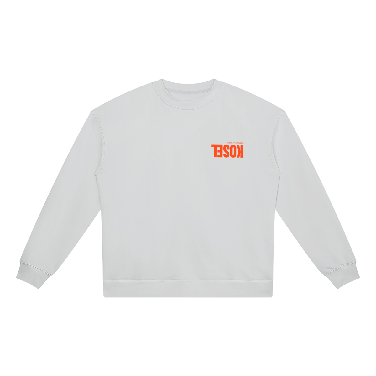 KOSEL UPSIDE DOWN LOGO Unisex Heavyweight Crewneck Sweatshirt
