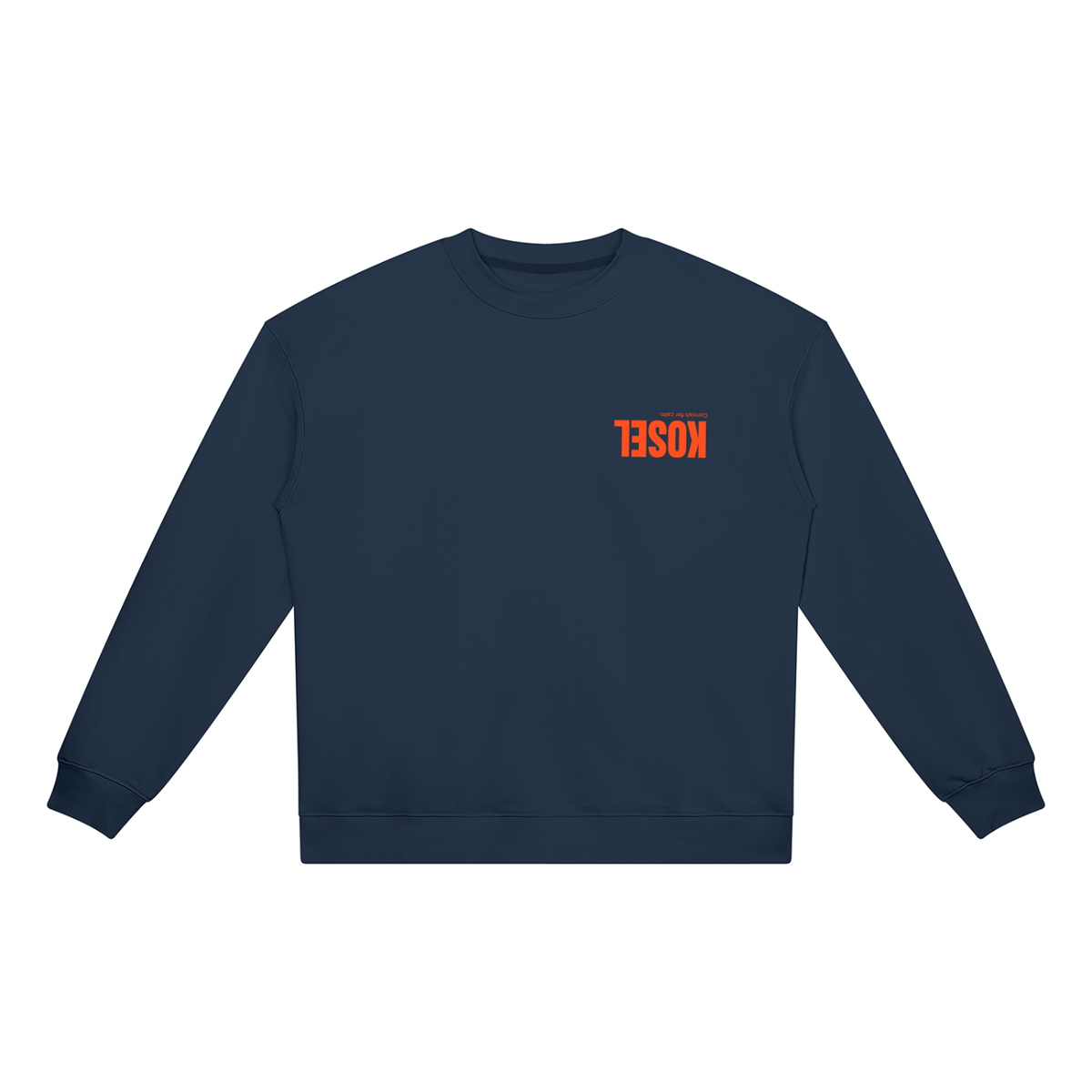 KOSEL UPSIDE DOWN LOGO Unisex Heavyweight Crewneck Sweatshirt