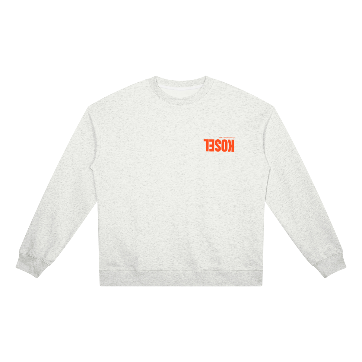 KOSEL UPSIDE DOWN LOGO Unisex Heavyweight Crewneck Sweatshirt
