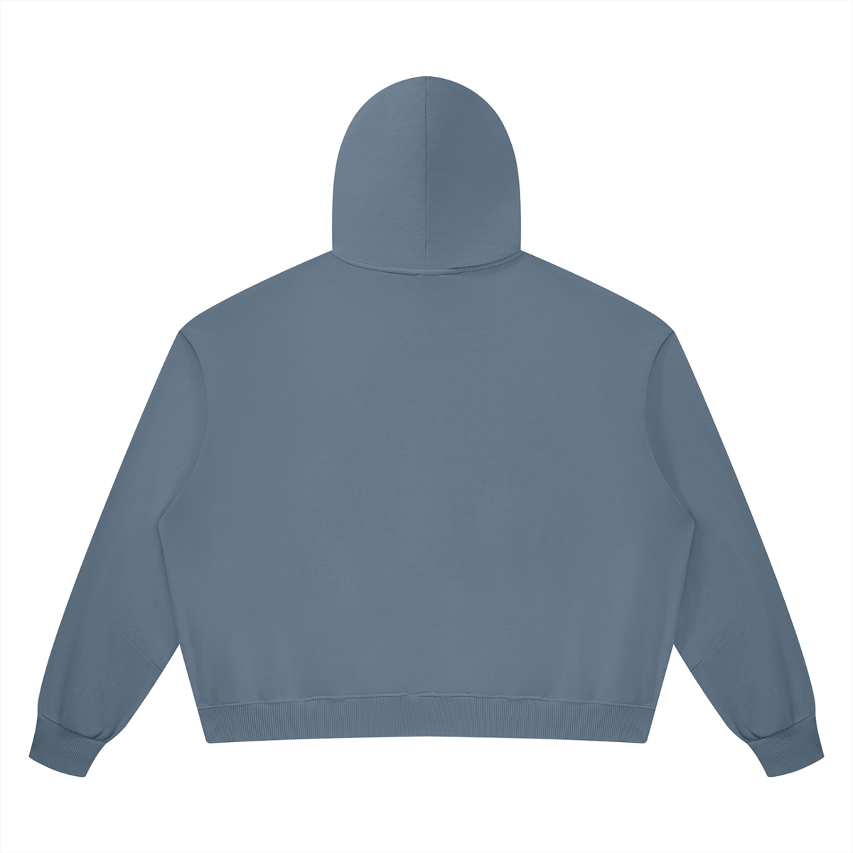 KOSEL Unisex Vintage Wash Boxy Full Zip Hoodie