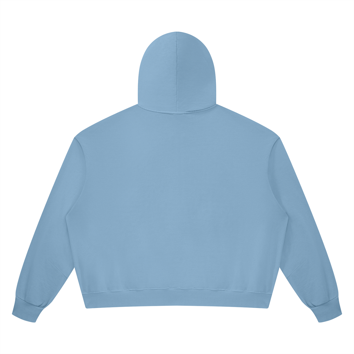 KOSEL Unisex Vintage Wash Boxy Full Zip Hoodie