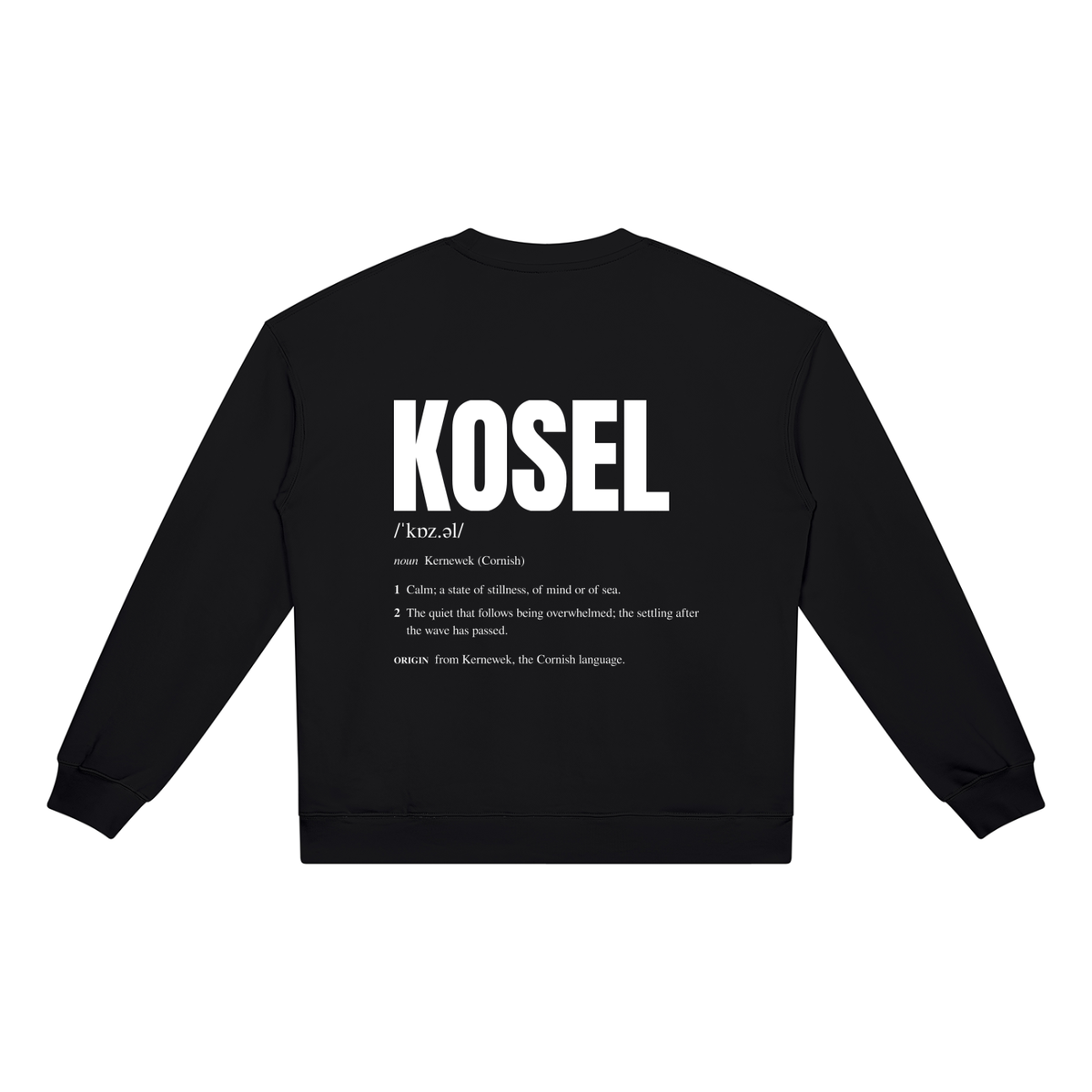 KOSEL MEANING MARK Unisex Heavyweight Crewneck Sweatshirt
