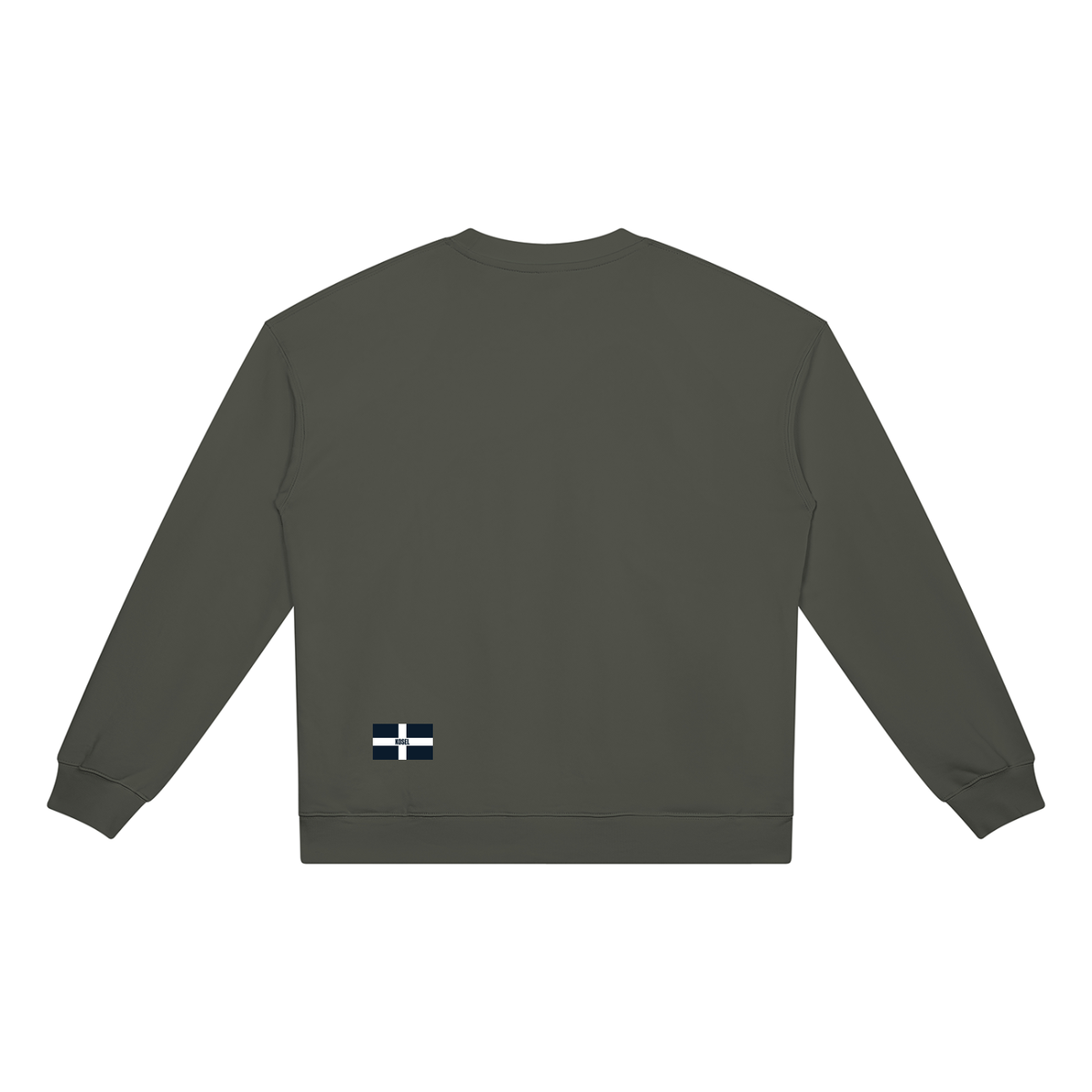 KOSEL UPSIDE DOWN LOGO Unisex Heavyweight Crewneck Sweatshirt